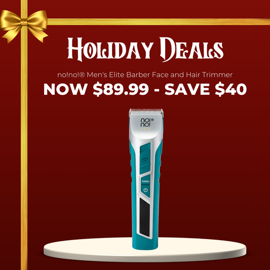 no!no!® Men's Elite Barber Face and Hair Trimmer