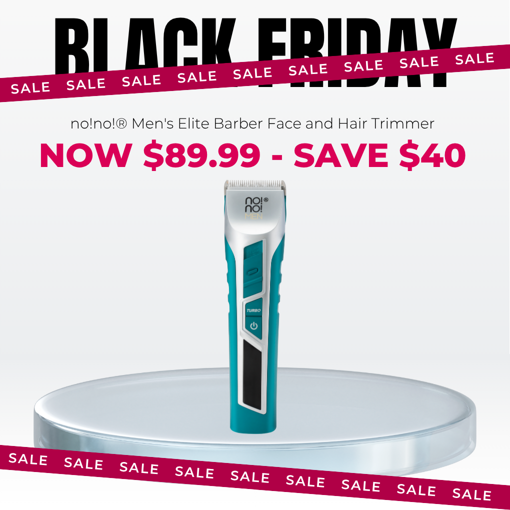 no!no!® Men's Elite Barber Face and Hair Trimmer
