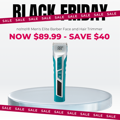 no!no!® Men's Elite Barber Face and Hair Trimmer