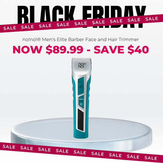 no!no!® Men's Elite Barber Face and Hair Trimmer