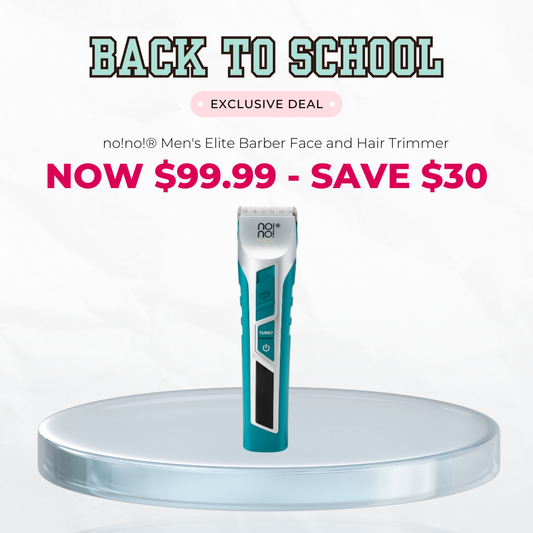 no!no!® Men's Elite Barber Face and Hair Trimmer