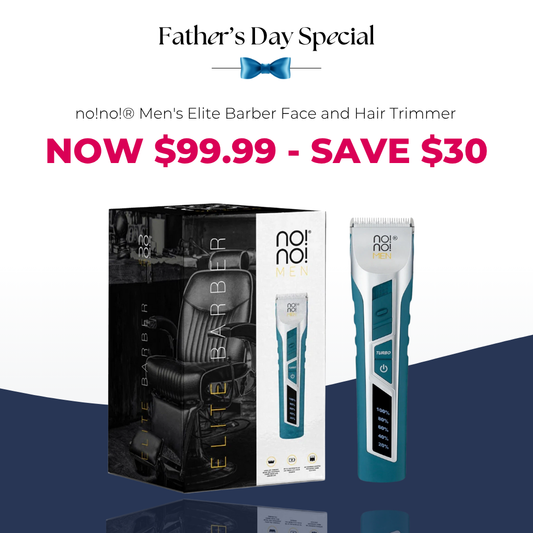 no!no!® Men's Elite Barber Face and Hair Trimmer