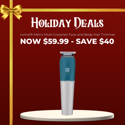 no!no!® Men's Multi Groomer Face and Body Hair Trimmer