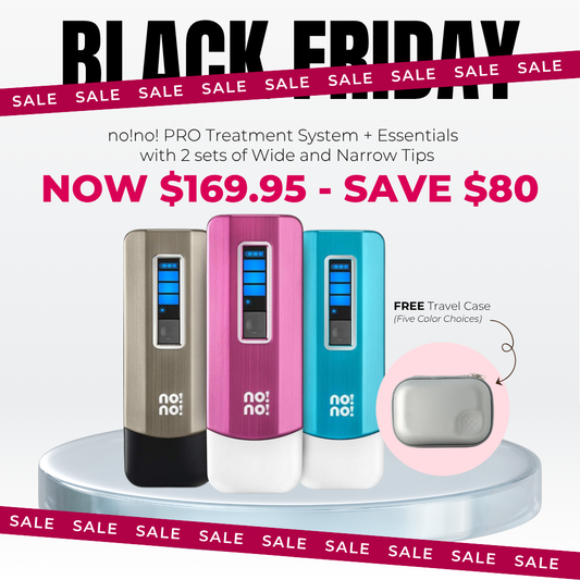 no!no! PRO Treatment System + Essentials with 2 sets of Wide and Narrow Tips