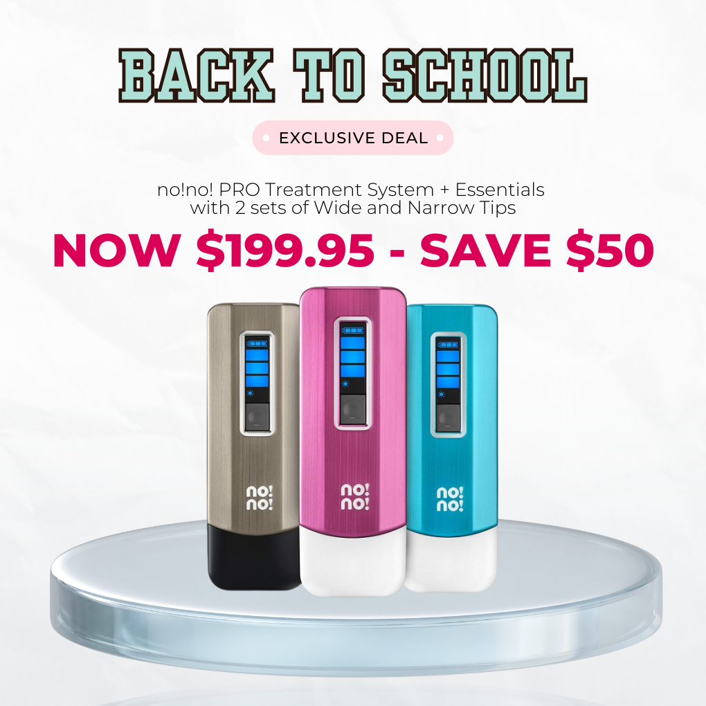 no!no! PRO Treatment System + Essentials with 2 sets of Wide and Narrow Tips