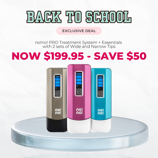 no!no! PRO Treatment System + Essentials with 2 sets of Wide and Narrow Tips