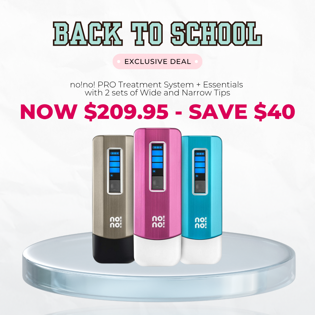 no!no! PRO Treatment System + Essentials with 2 sets of Wide and Narrow Tips