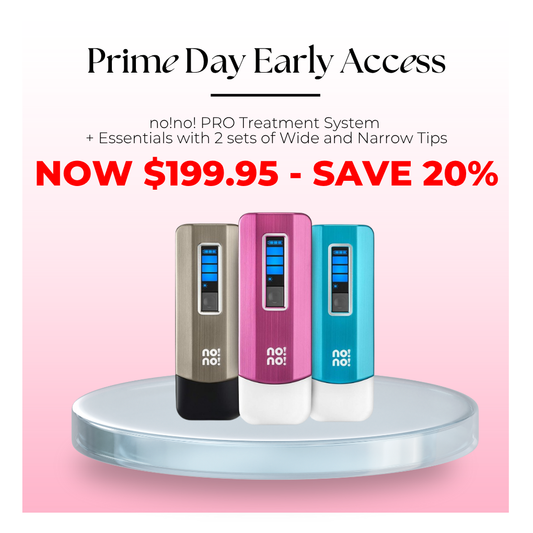 no!no! PRO Treatment System + Essentials with 2 sets of Wide and Narrow Tips