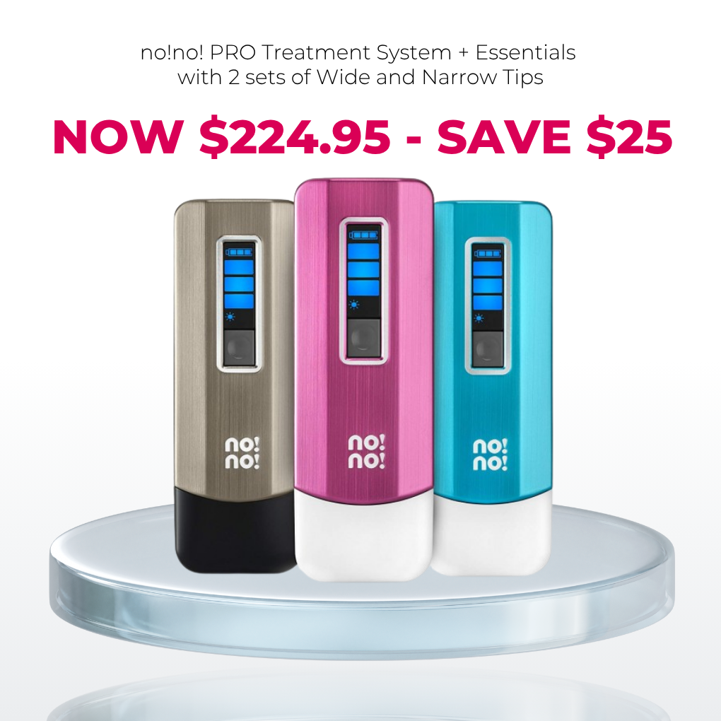 no!no! PRO Treatment System + Essentials with 2 sets of Wide and Narrow Tips