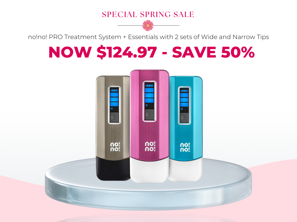 no!no! PRO Treatment System + Essentials with 2 sets of Wide and Narrow Tips
